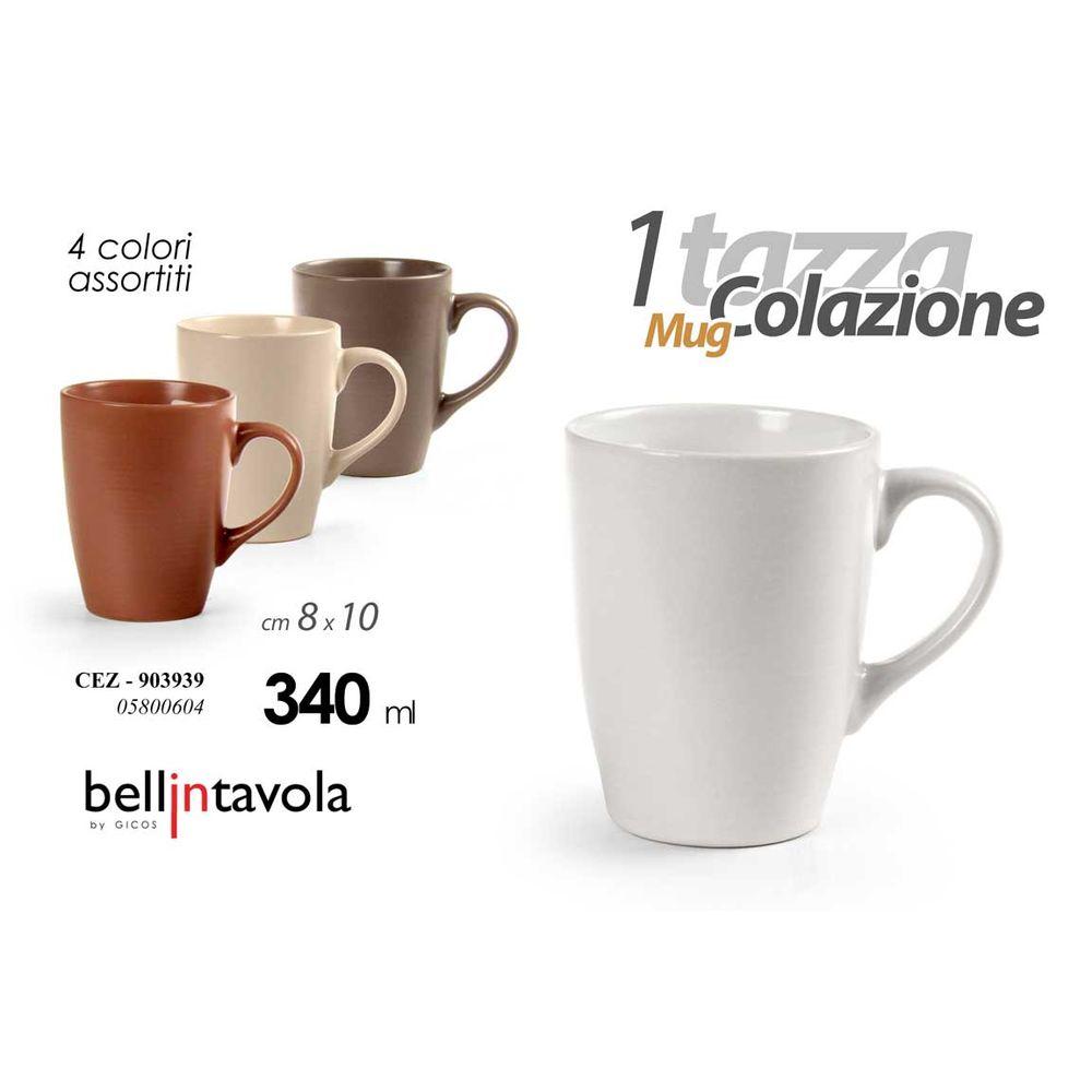 Cez/Mug Ass 340Ml 8,1*10,5      05800604 - Assortito - Tazze, Tazzine & Tisaniere | Mikasa