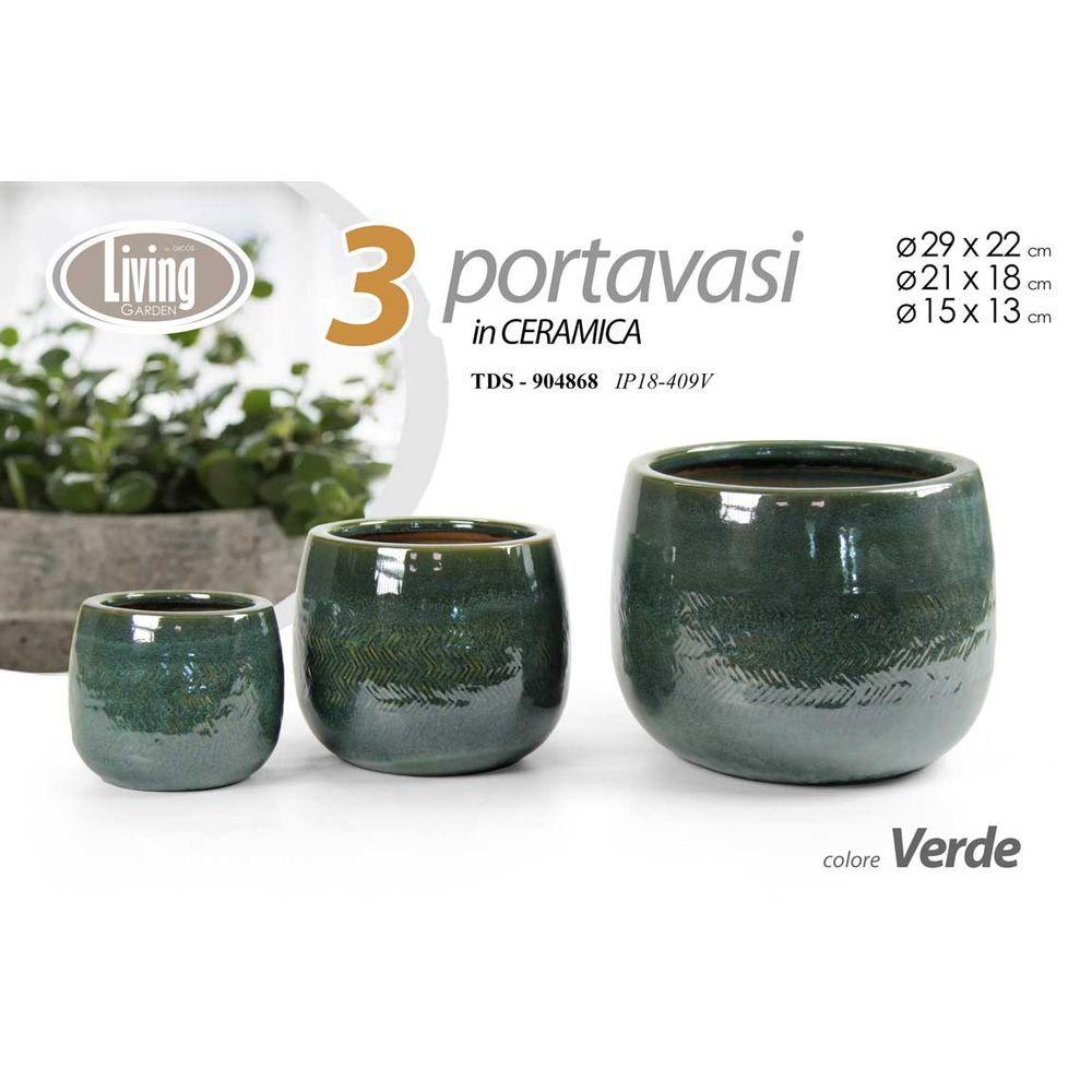 Cachepot Medio 21*21*18Cm 904912