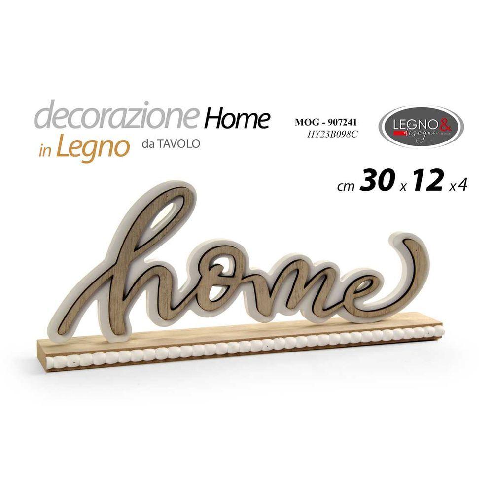 Mog/Frase Home 29,5*4*12,2 Hy23B098C - Legno - Scritte | Mikasa