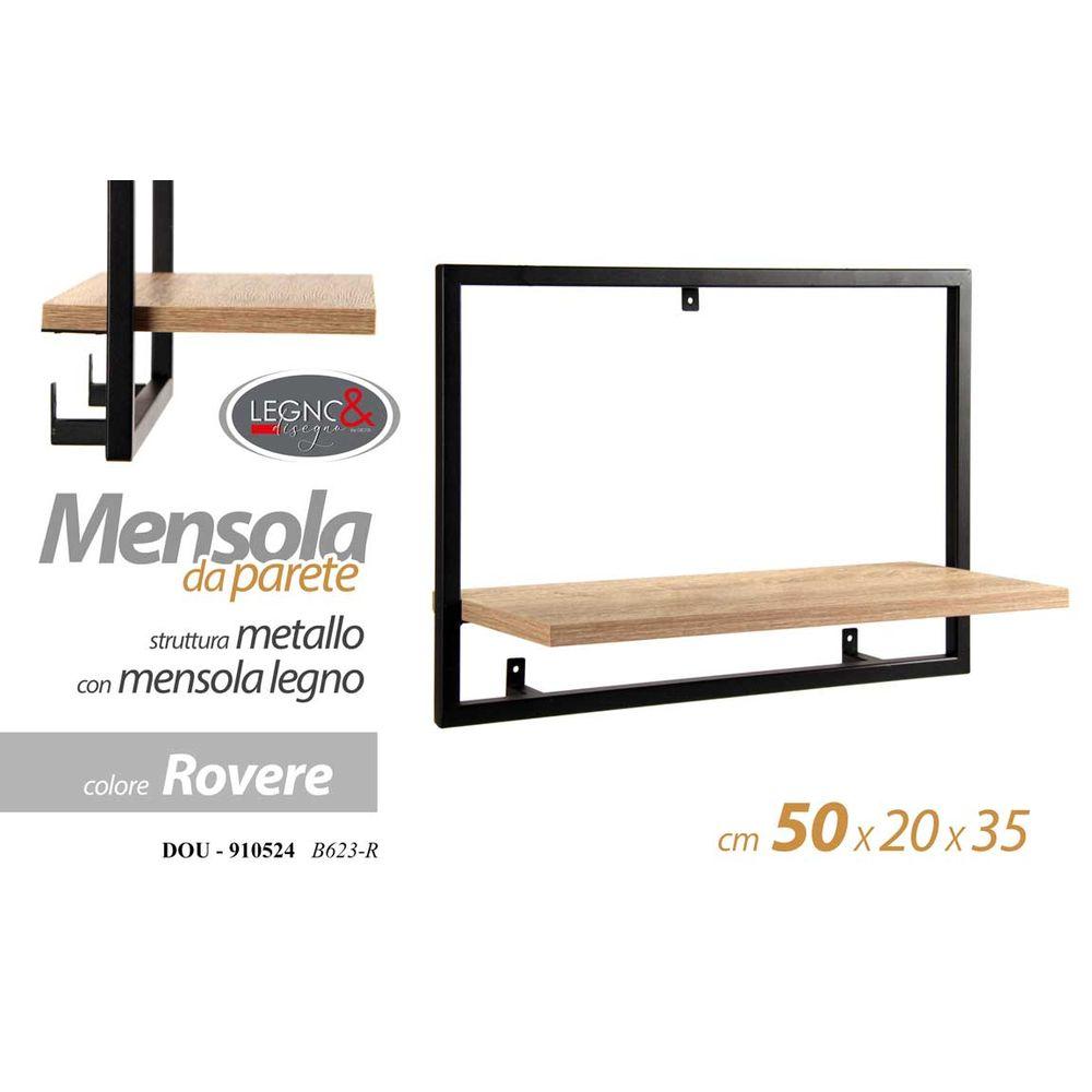 Dou/Mensola Rov.S.Ner 50*20*35 B623-0627 - Mensole, Scaffali & Ripiani | Mikasa
