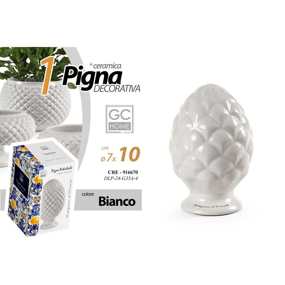 Cre/Pigna Bianca Cer 6,6*9,6 Dlp24G35A-4 - Bianco - Pigne | Mikasa