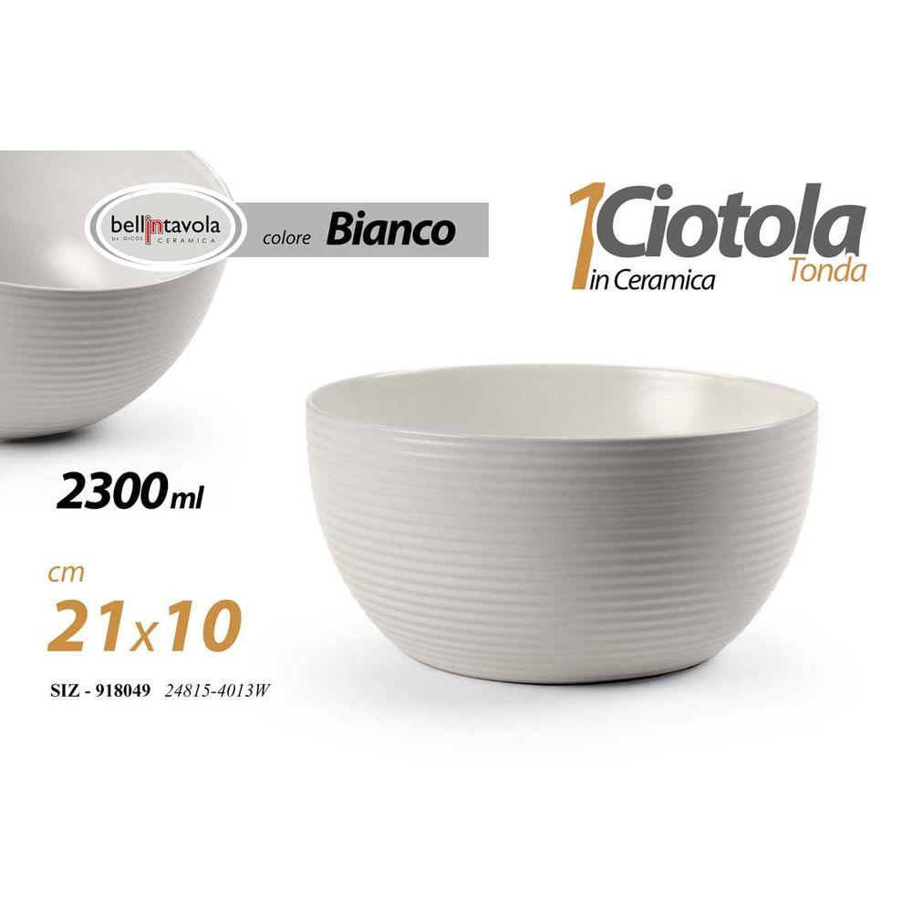 Siz/Ciotola Bianc 2300 21*10 24815-4013W