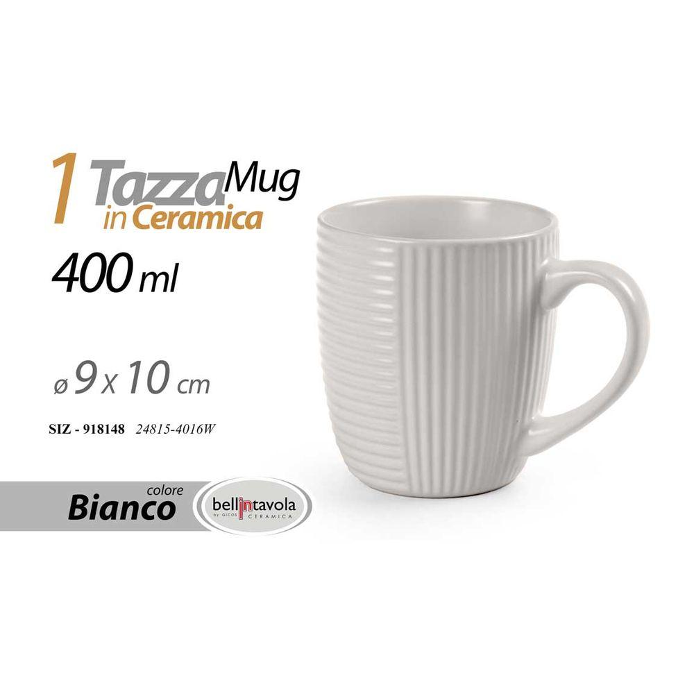 Siz/Tazza Mug Bnc 400Ml 9*10 24815-4016W