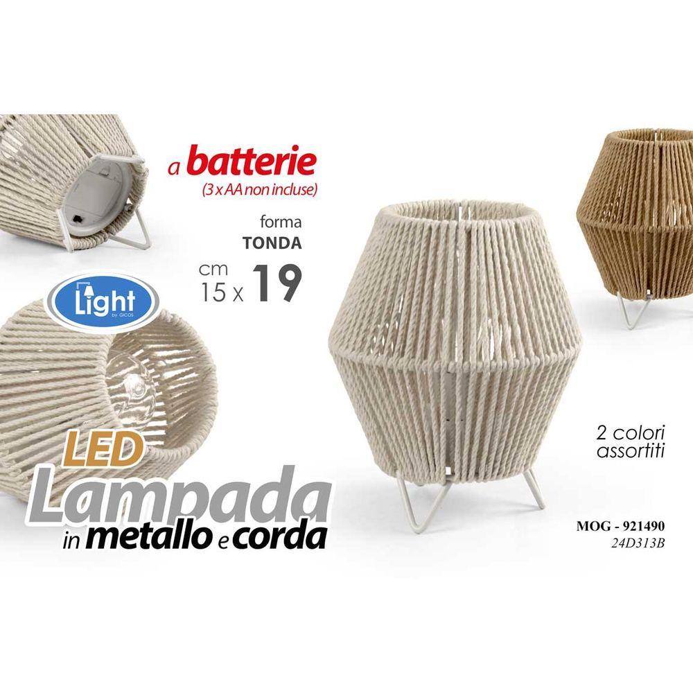 Mog/Lampada Led As 19*15Cm       24D313B