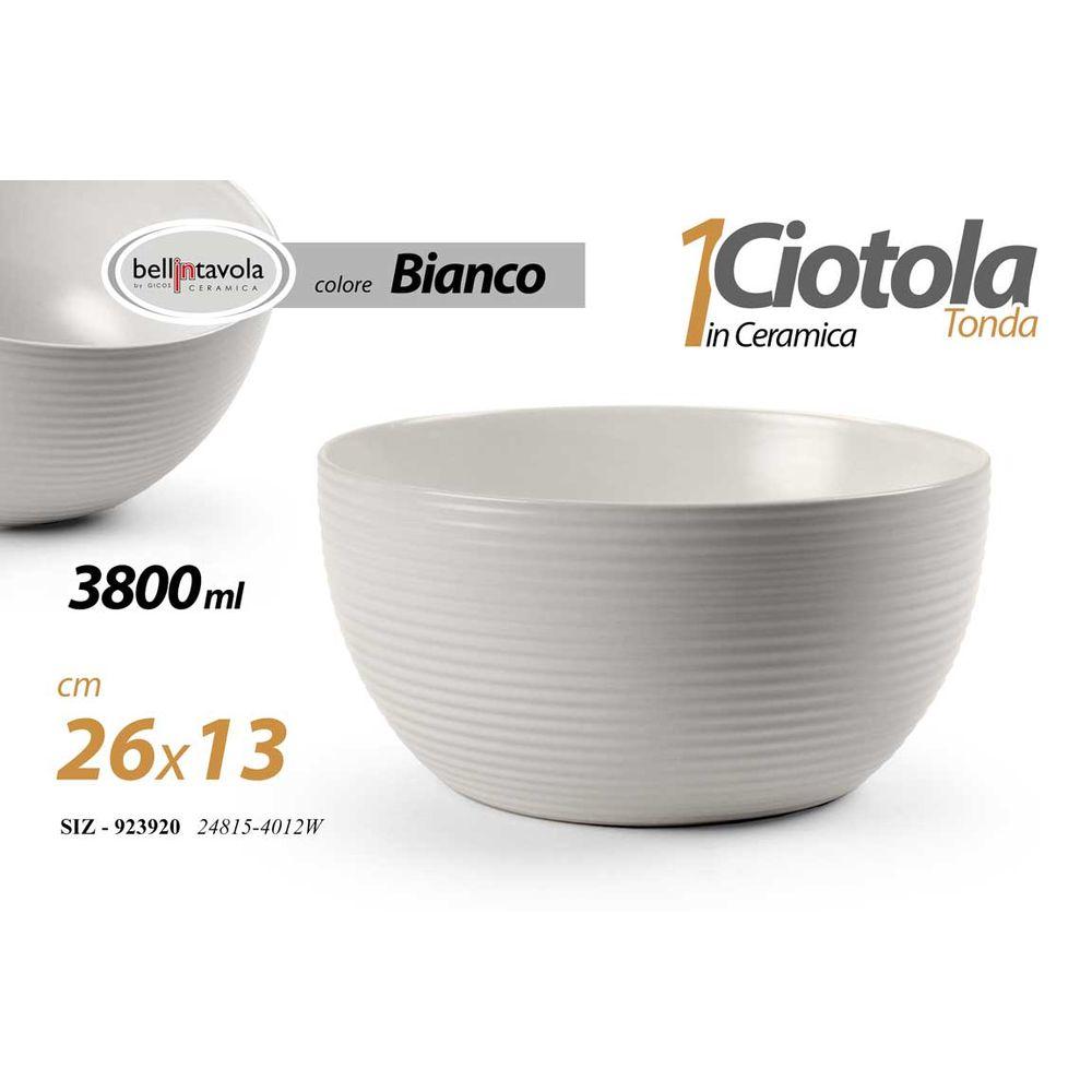 Siz/Ciotola Bianc 3800 21*10 24815-4012W
