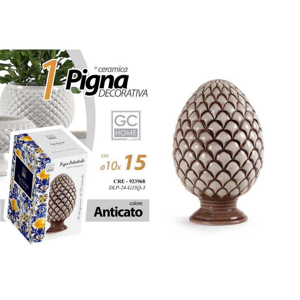 Cre/Pigna Anticat 10*10*15,3 Dlp24G35Q-3 - Tortora - Pigne | Mikasa