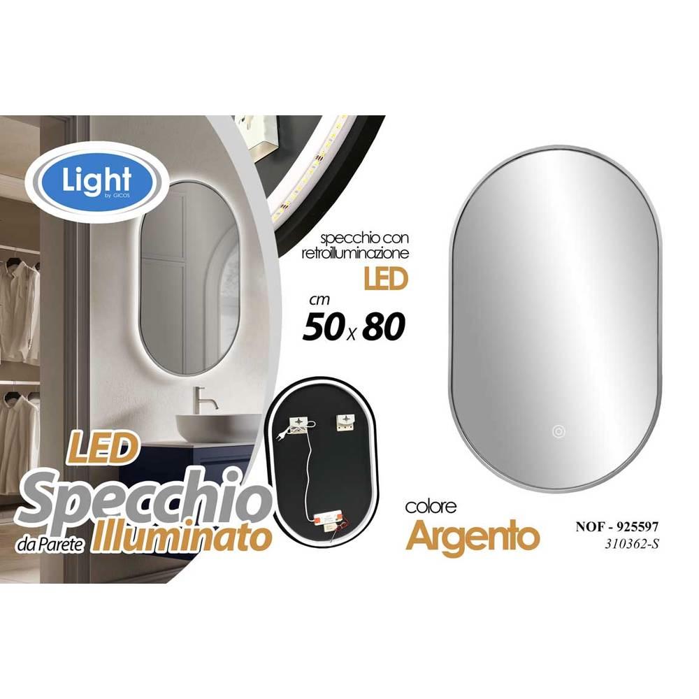 Nof/Specchio Led C.Ar 50*80*1,5 310362-S