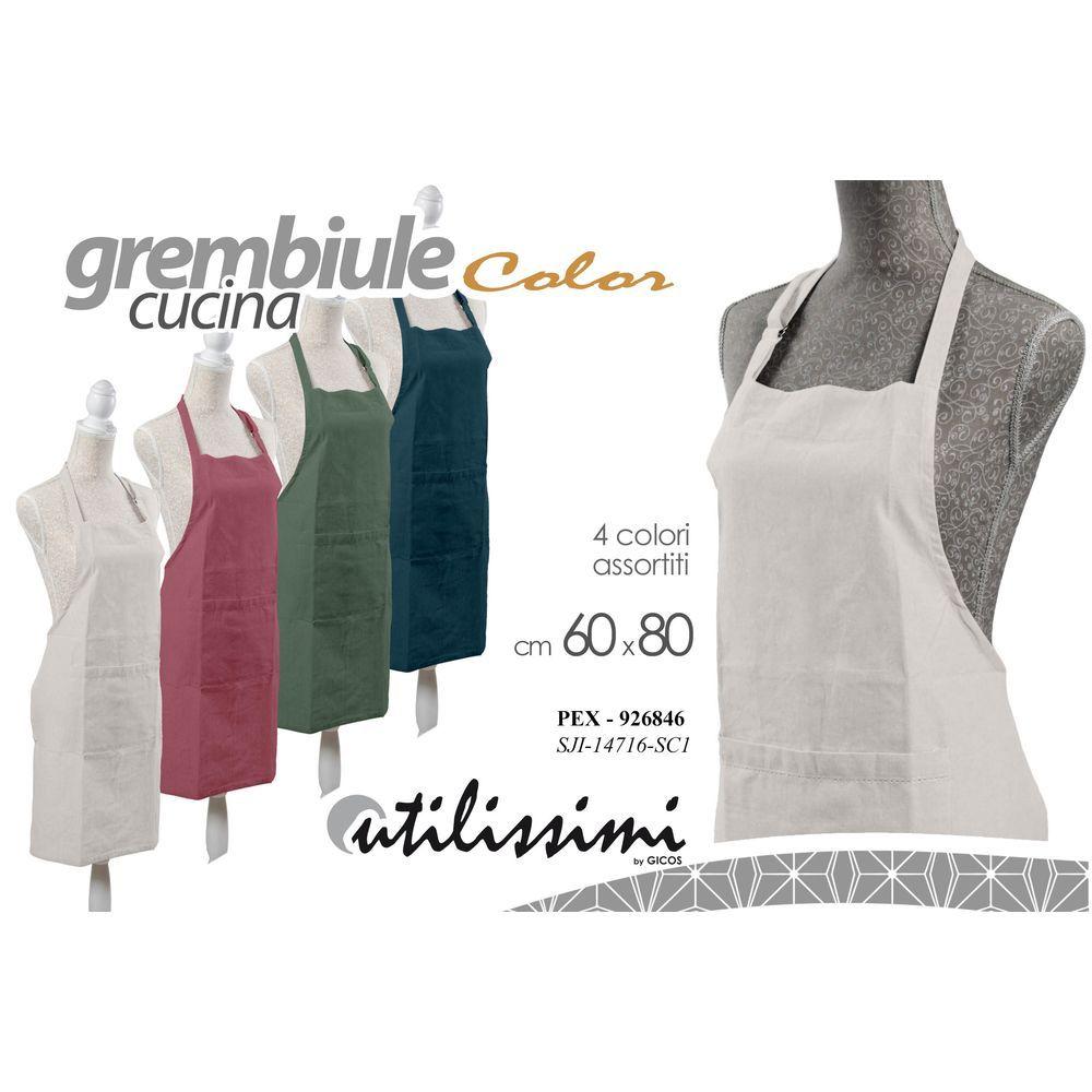 Pex/Grembiule Ass 60*80 Sji-14716-Sc1 - Assortito - Grembiuli | Mikasa