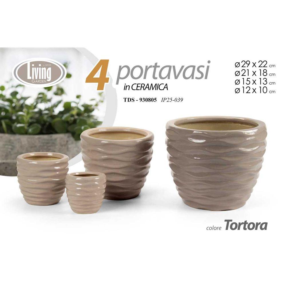Tds/Cachepot Beige 29*29*23Cm 940729 Ip25-039