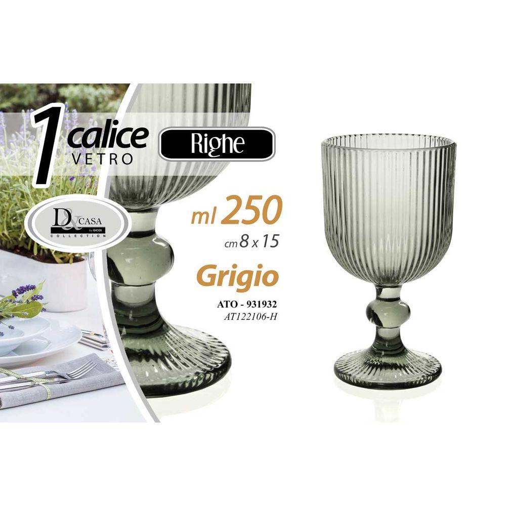 Ato/Calice Rig.250Ml Gri 8*15 At122106-H