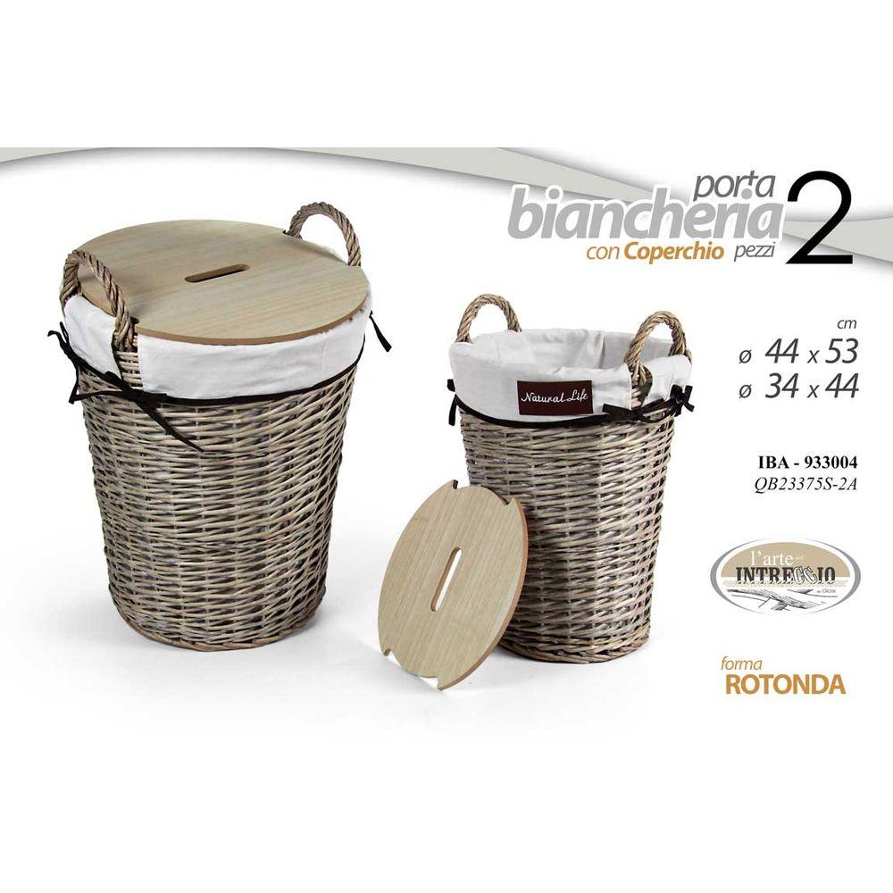 Iba/P.Biancheria Tondo 34*44Cm 933349 Qb23375S/2A