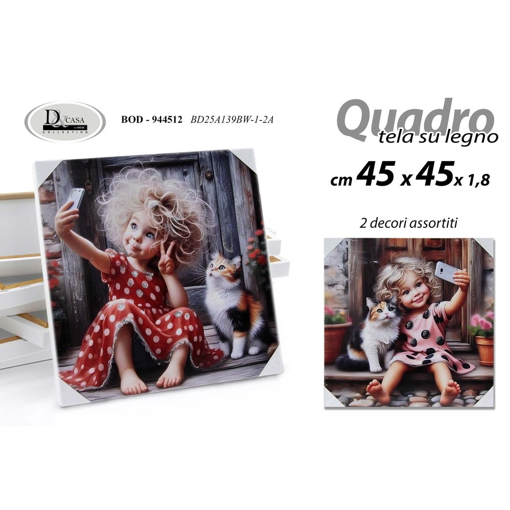 Bod/Quadro Ass 45*45*1,8 Bd25A139Bw-1-2A