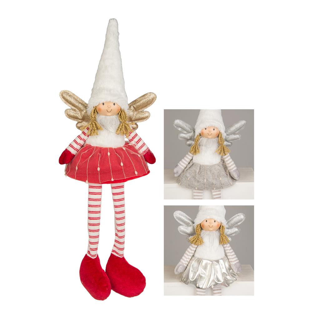 Adm 56715 Deco Angelo Tulle With Leg Small19*8*60Cm - Assortito - Pupazzi | Mikasa