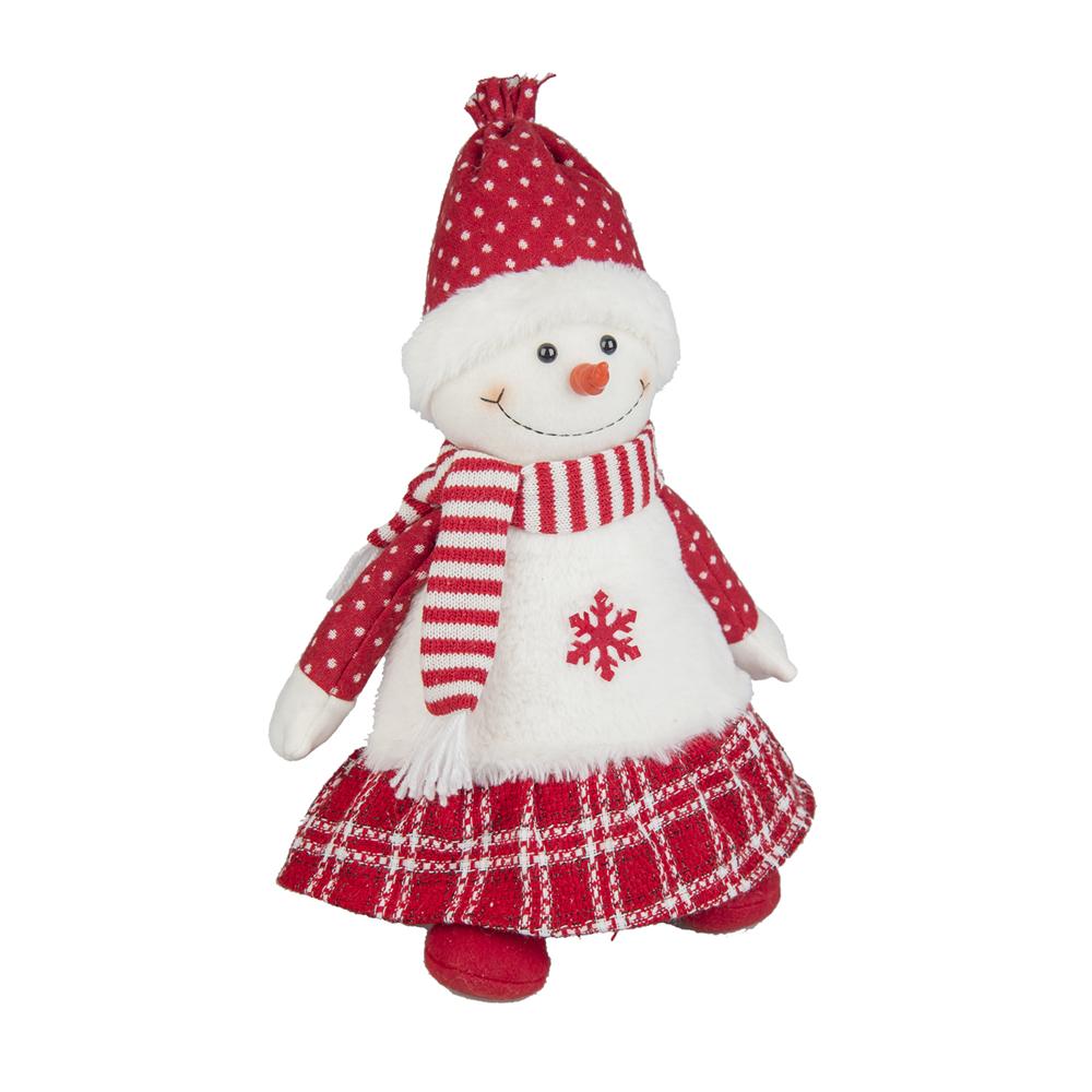 Adm 57638 Deco Snowman Fiocco Neve 25*15*38Cm - Bianco - Pupazzi | Mikasa