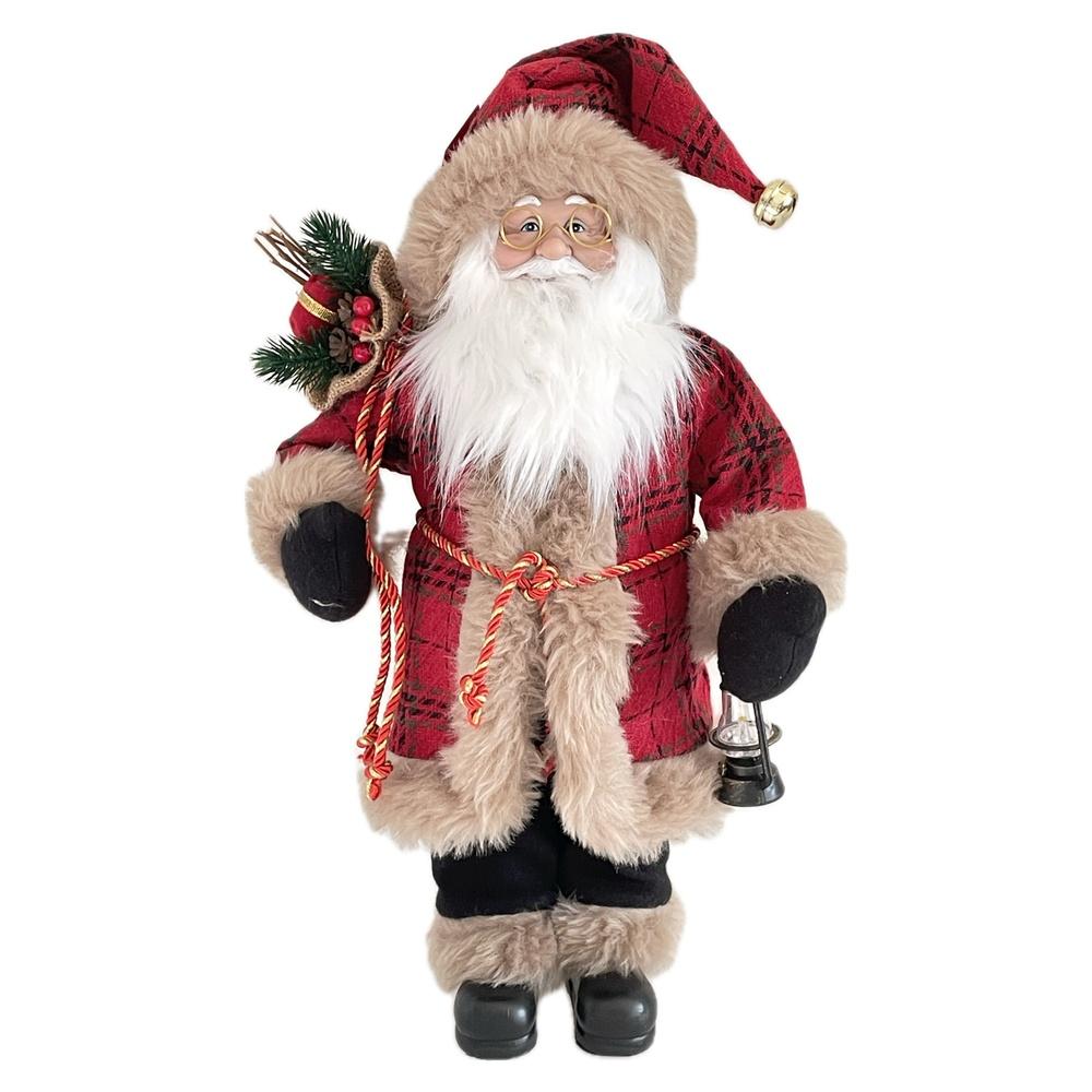 Adm 61368 Babbo Scottish Christmas 25*19*45Cm