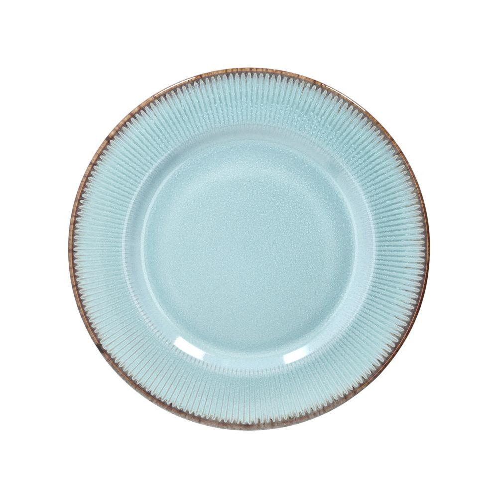 Piatto Piano Cm 27             Althea Aquamarine