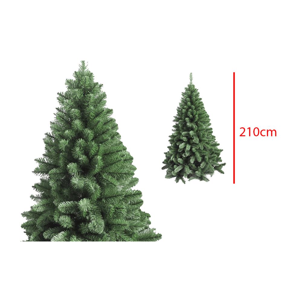 Alb 37066 Albero Natural 210Cm 858 Rami - Plastica Verde - Alberi | Mikasa