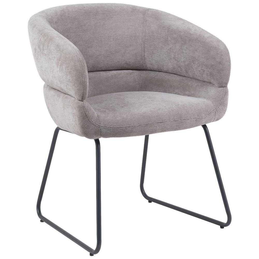 ALE 62526 Sedia Elegance Armchair Grigia 62*60*80Cm - Grigio - Sedie | Mikasa
