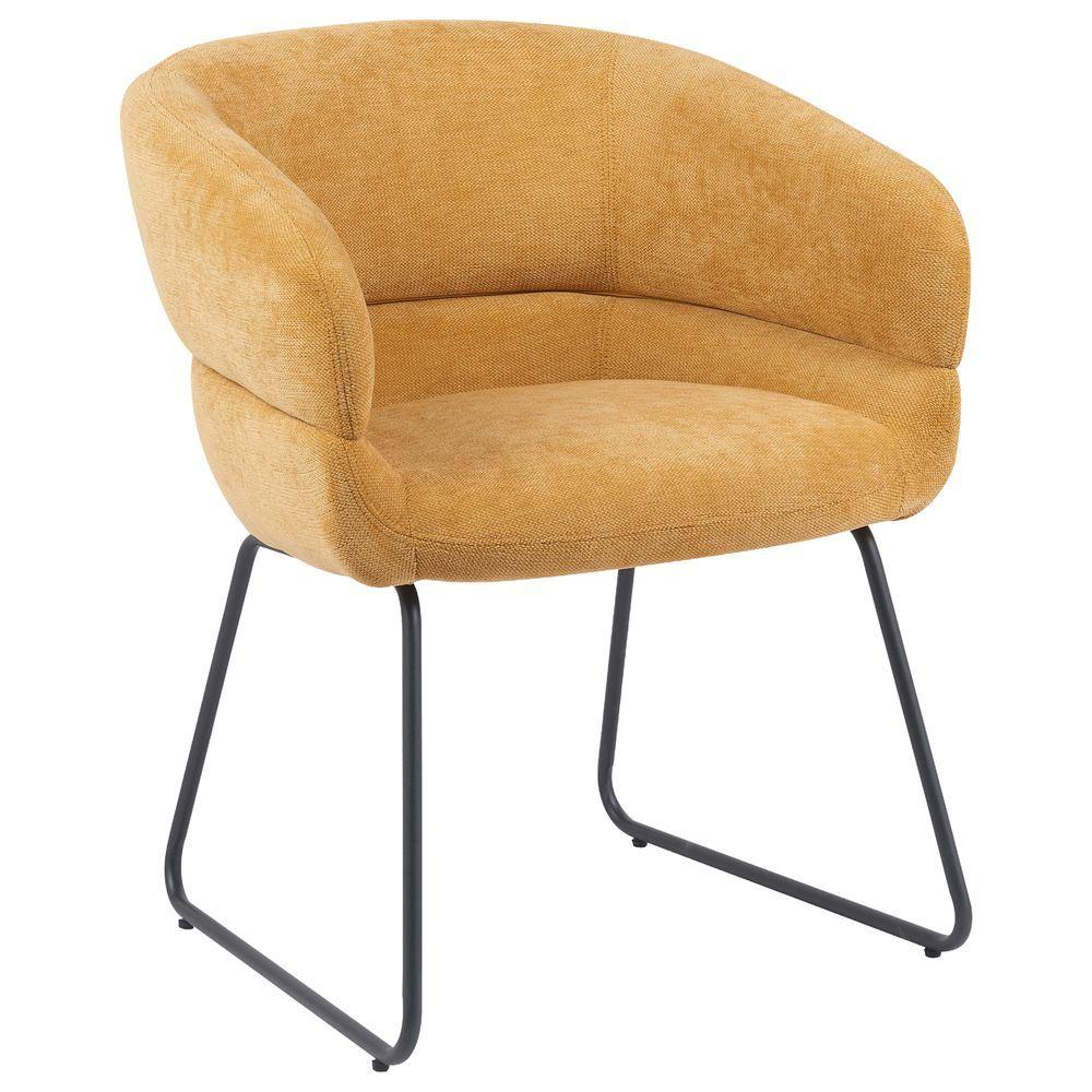 ALE 62529 Sedia Elegance Armchair Ocra 62*60*80Cm - Giallo - Sedie | Mikasa