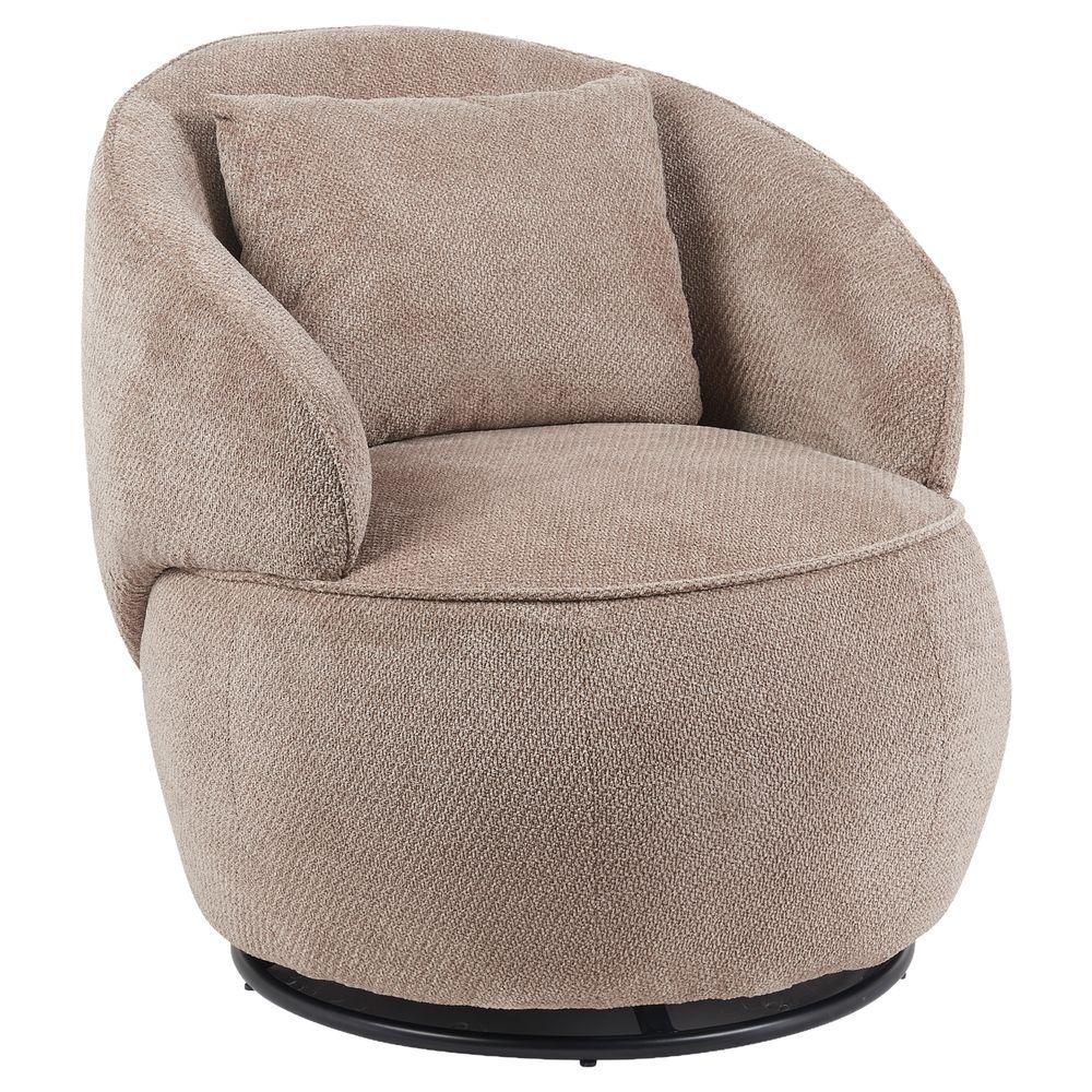 ALE 62531 Poltrona Swive Elegance Tortora 71,5*81,5*73Cm - Tortora - Poltrone | Mikasa