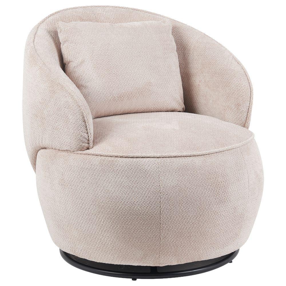 ALE 62533 Poltrona Swive Elegance Crema 71,5*81,5*73Cm - Crema - Poltrone | Mikasa