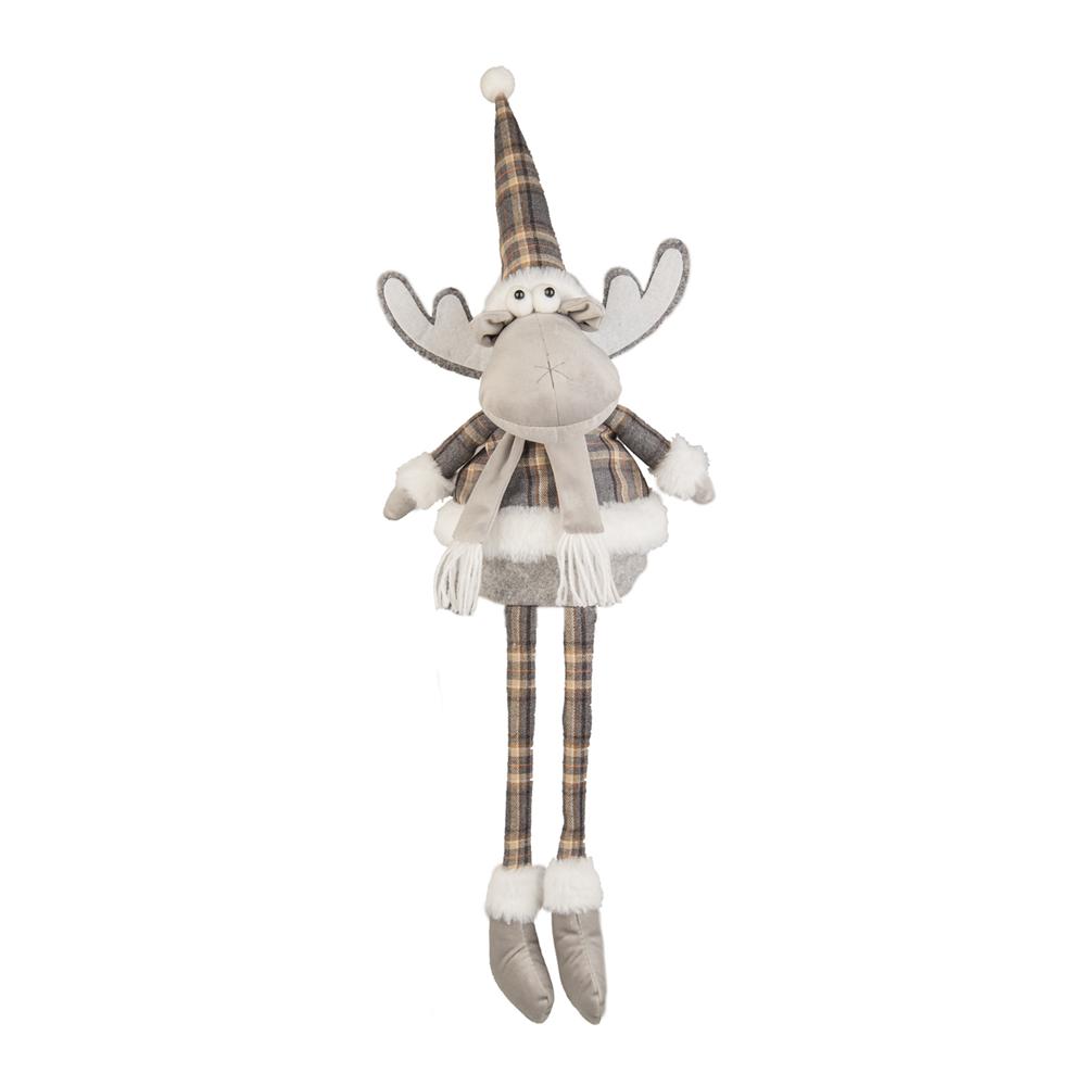 Any 57661 Deco Renna Pellicciotto Seduta 22*13*65Cm