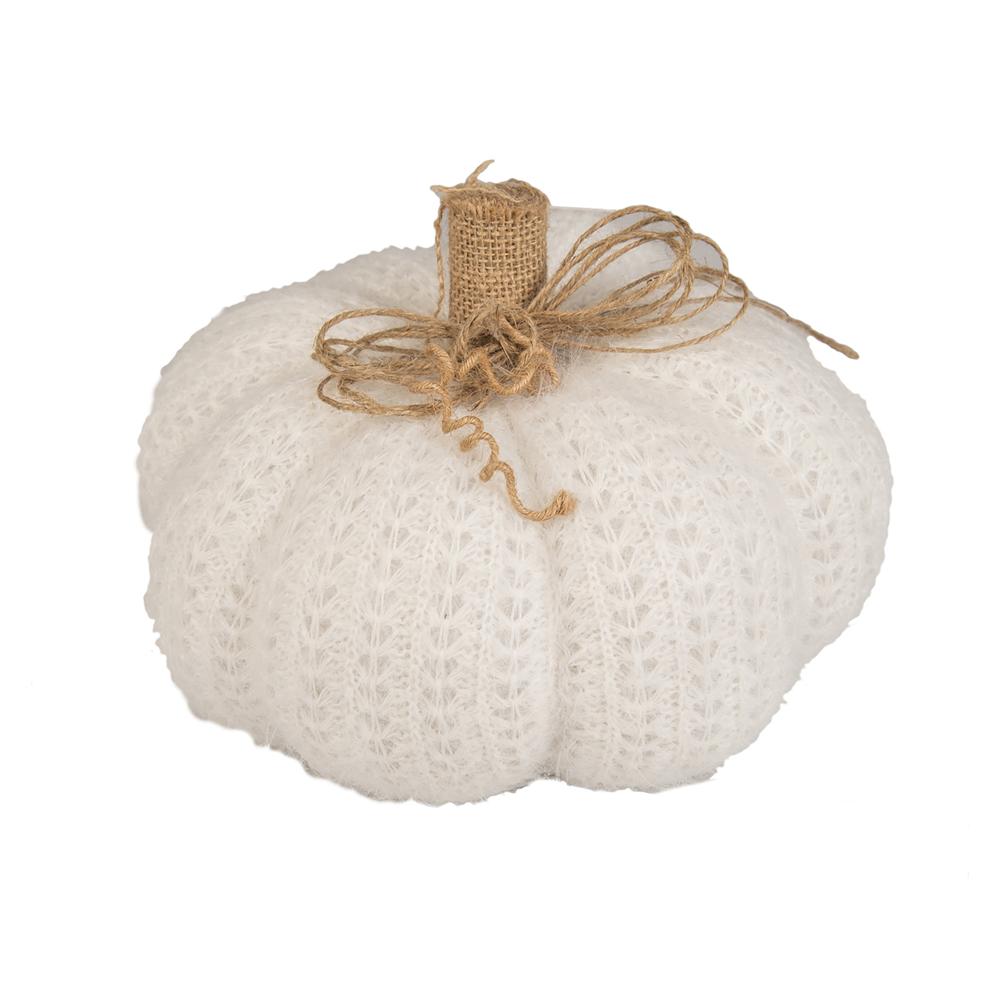 Any 57665 Deco Zucca Lana Cream  14*12*34Cm - Tessuto Crema - Oggettistica | Mikasa