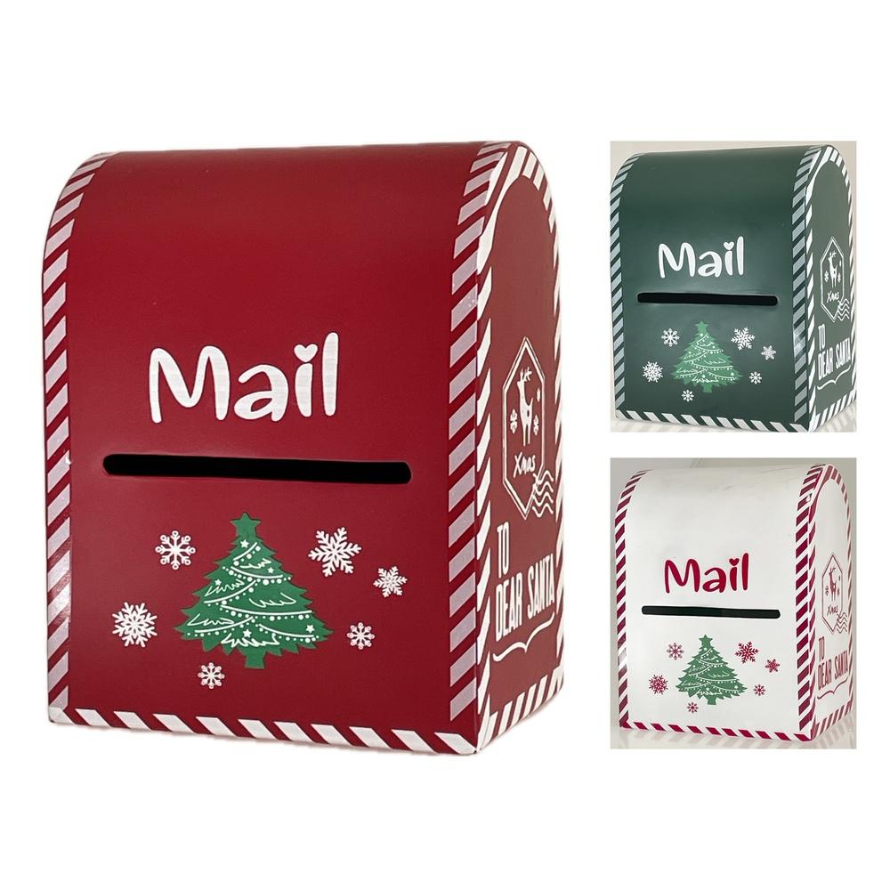 Asa 60394 Cassetta Postale Snow Xmas 18*14*23Cm 3 Ass. - Assortito - Lanterne | Mikasa