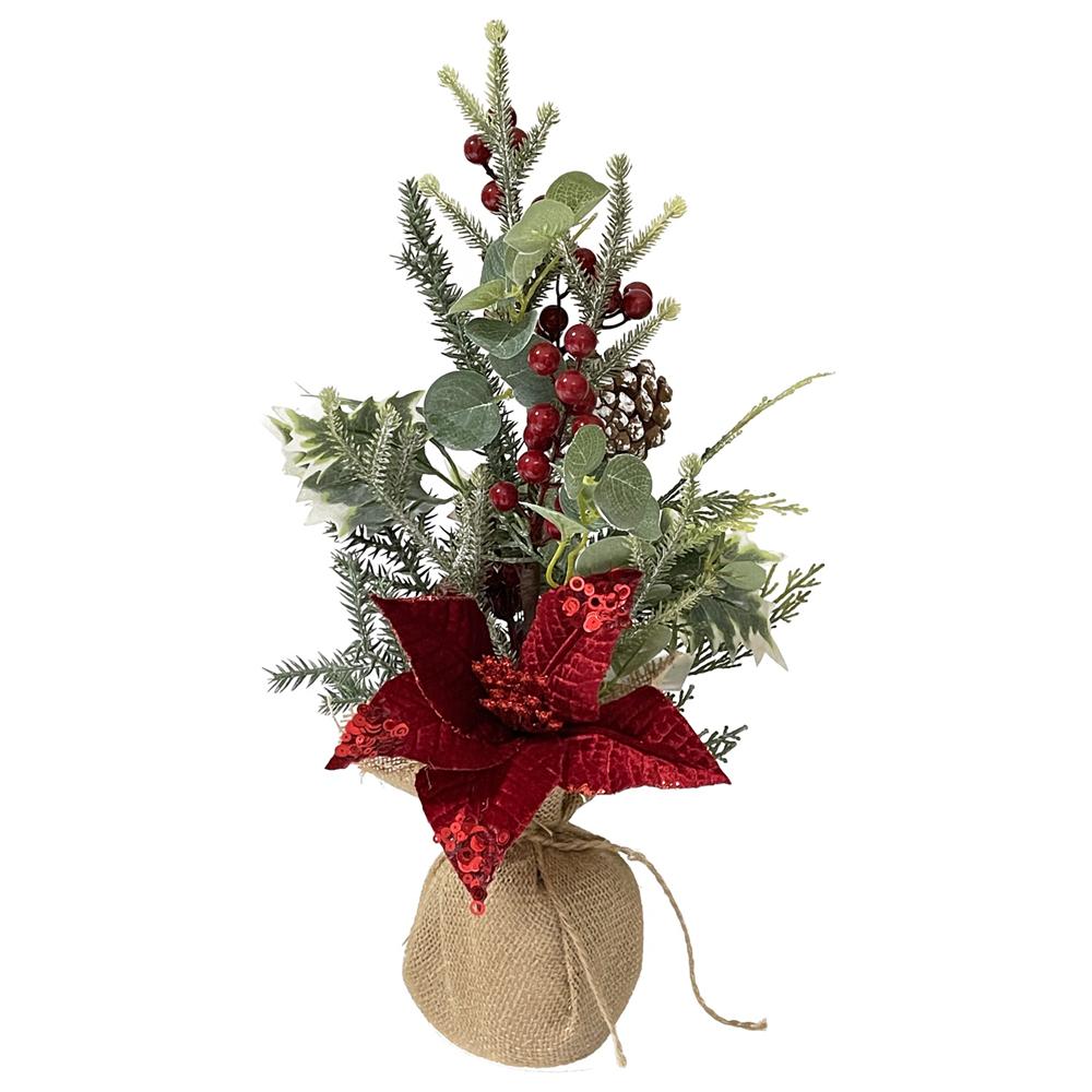 Bet 59139 Vaso Christmas Stella Di Natale Bacche Big 45Cm - Fiori | Mikasa