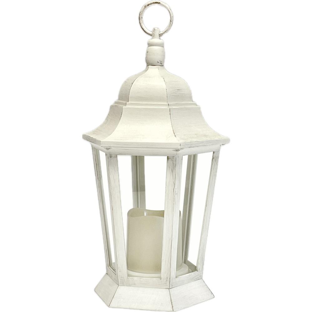 Boa 60543 Lanterna Led Joy Bianca Xmas 20,5*17,5*36,5Cm - Bianco - Lanterne | Mikasa