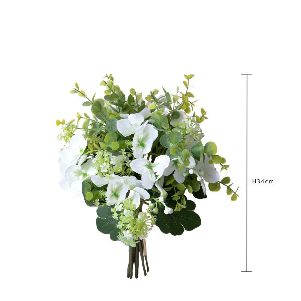Bouquet Eucalipto/Ortensie 34 Cm - Fiori | Mikasa
