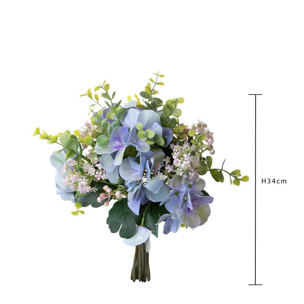 Bouquet Eucalipto/Ortensie 34 Cm - Fiori | Mikasa