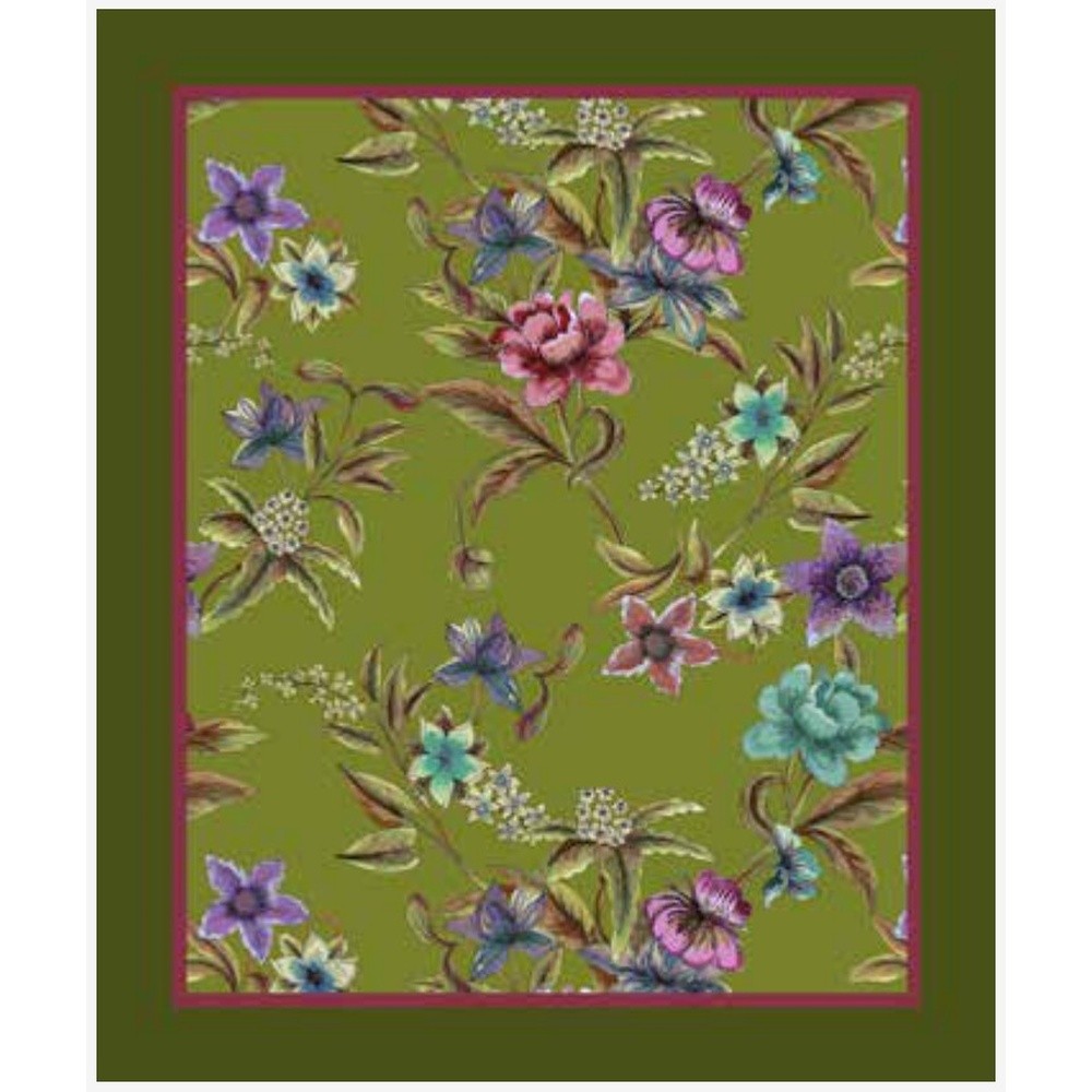 Plaid Velluto Astor Cm.150X180 Conf. Scatola Verde 09 - Velluto Verde - Plaid | Mikasa