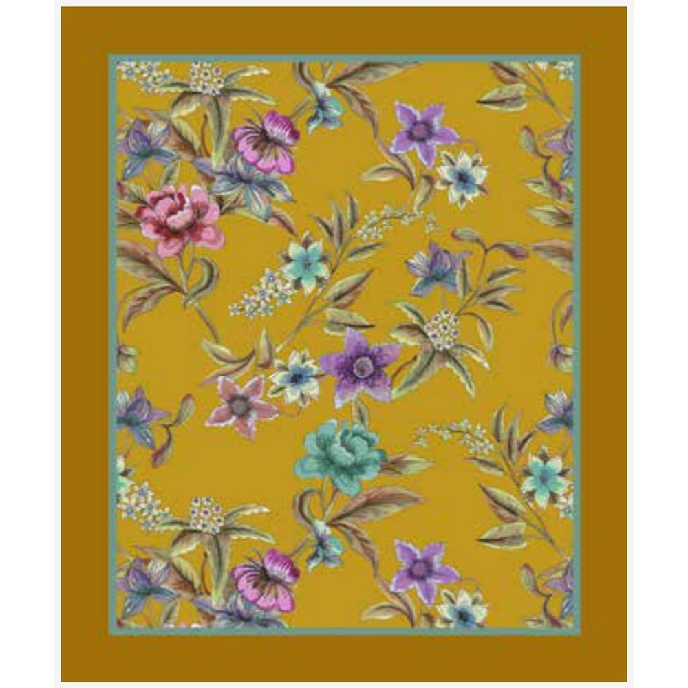 Plaid Velluto Astor Cm.150X180 Conf. Scatola Ocra 58 - Velluto Giallo - Plaid | Mikasa