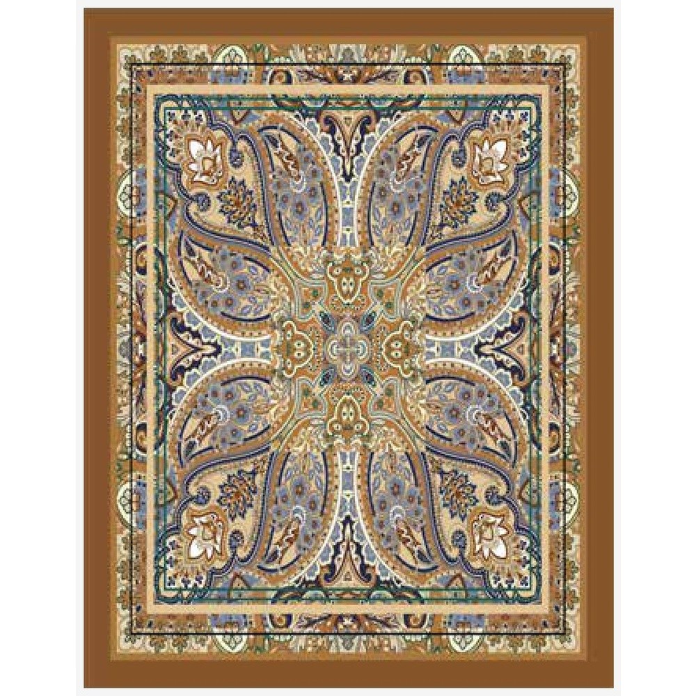 Plaid Velluto Samarcanda Cm.150X180 Conf. Scatola Marrone 19