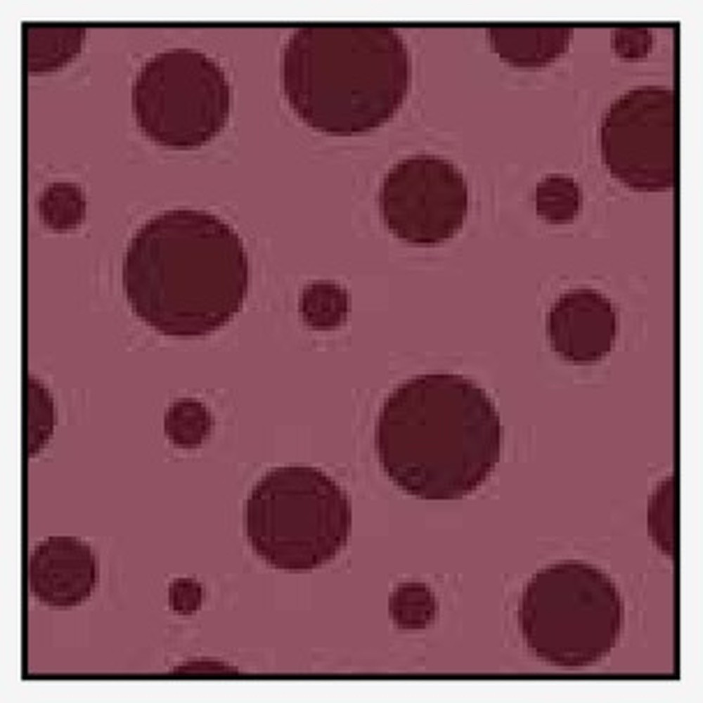 Plaid Morbida Pelliccia Pois Cm.145X170 Bordeaux 07 - Pelliccia Rosso - Plaid | Mikasa