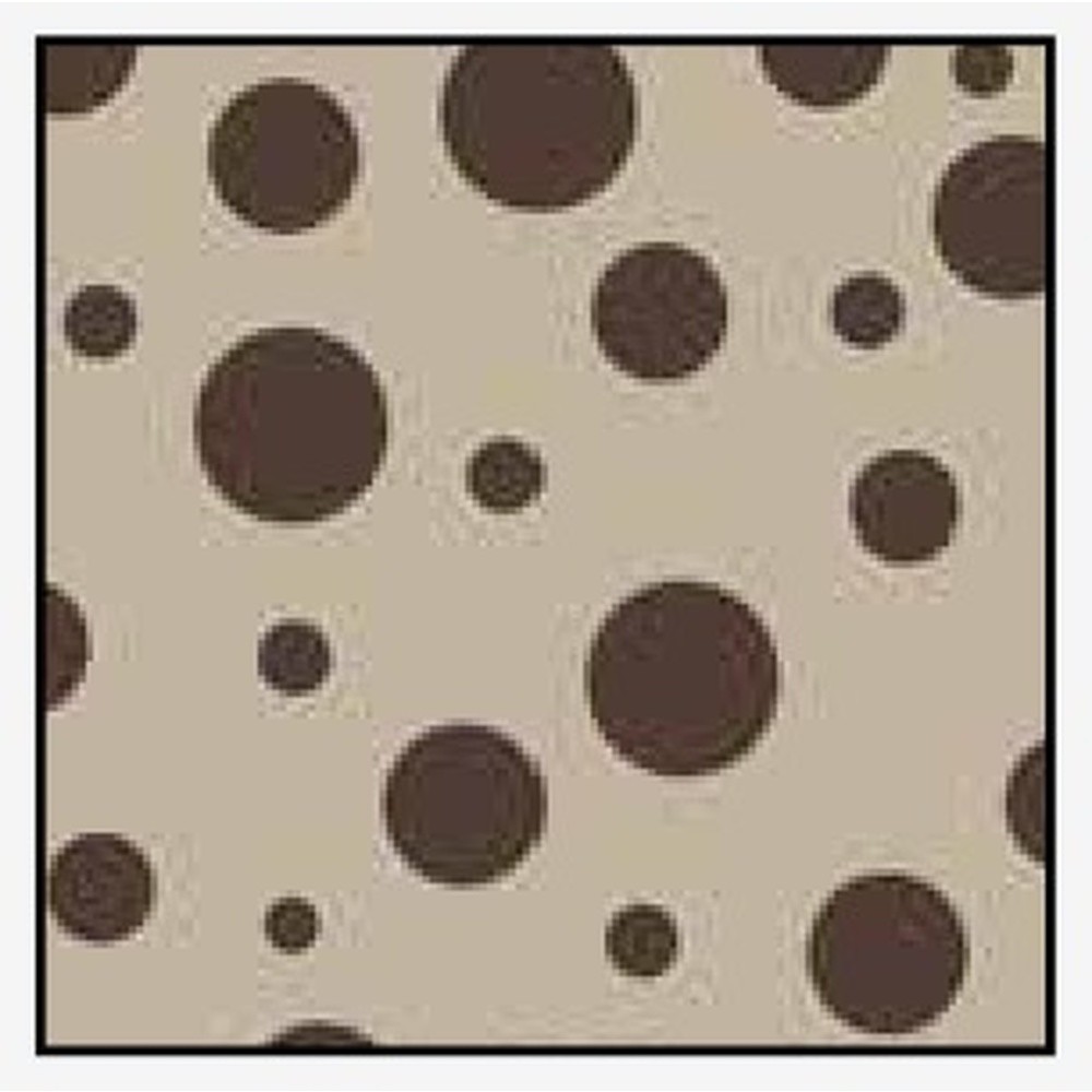 Plaid Morbida Pelliccia Pois Cm.145X170 Marrone 19 - Pelliccia Marrone - Plaid | Mikasa