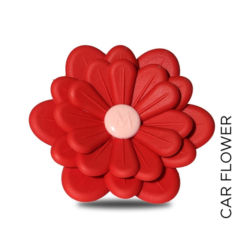 CARF01 CAR FLOWER ROSSO-ARANCIO&CANNELLA