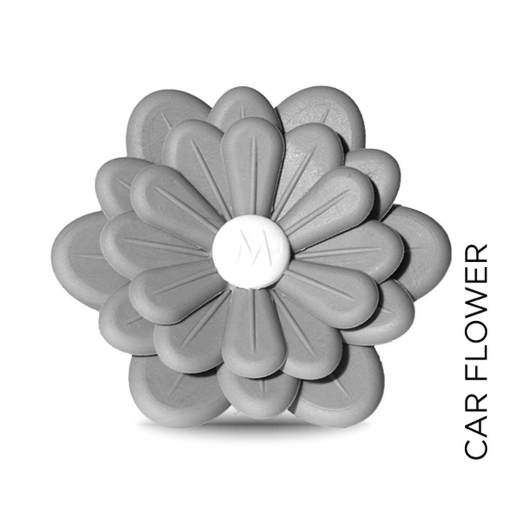 CARF12 CAR FLOWER GRIGIO-ACQUA&SALE