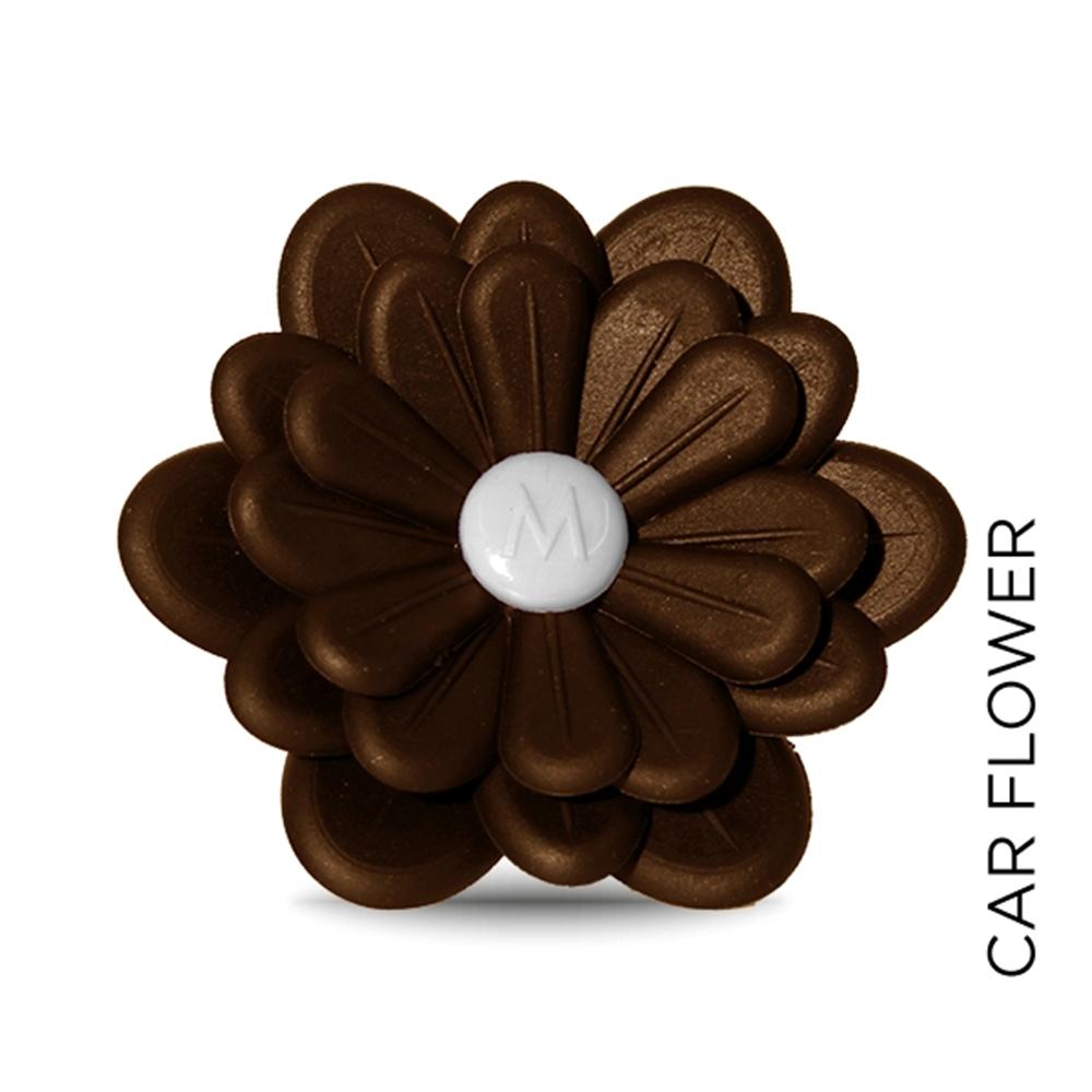 CARF13 CAR FLOWER MARRONE-LEGNI ORIENTALI