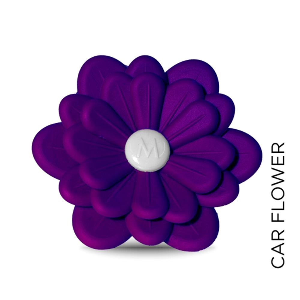 CARF14 CAR FLOWER VIOLA-MELOGRANO