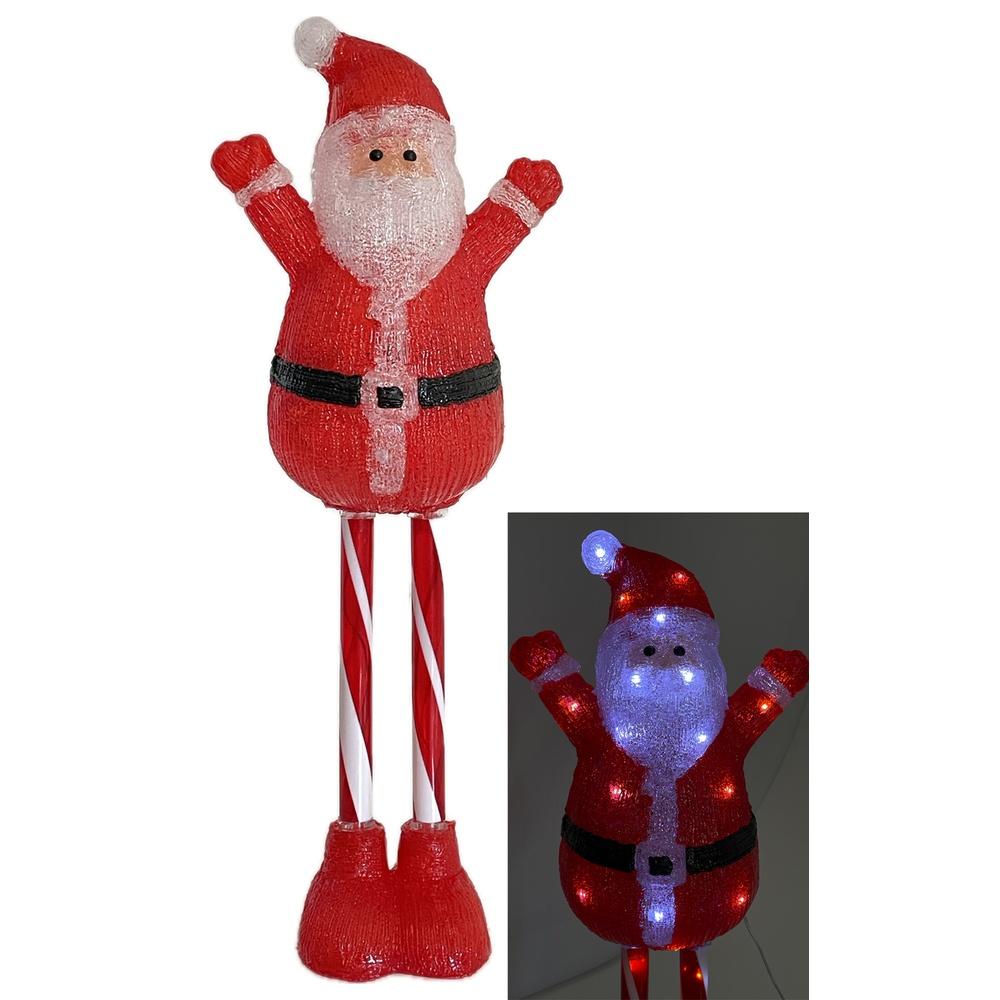 Cat 61601 Deco Babbo Twilight Led Xmas 23,5*16,5*H.68Cm