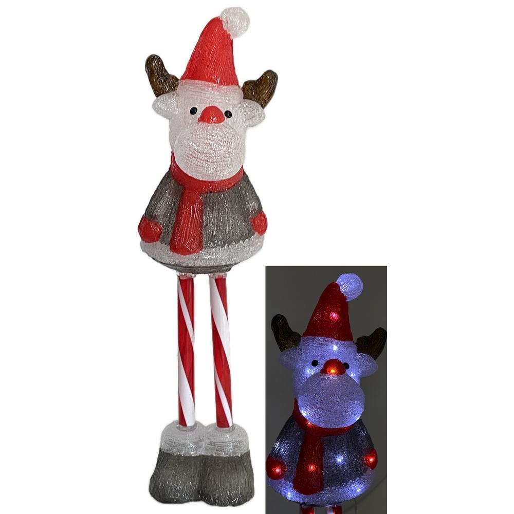 Cat 61602 Deco Renna Twilight Led Xmas 20*22*H.70Cm