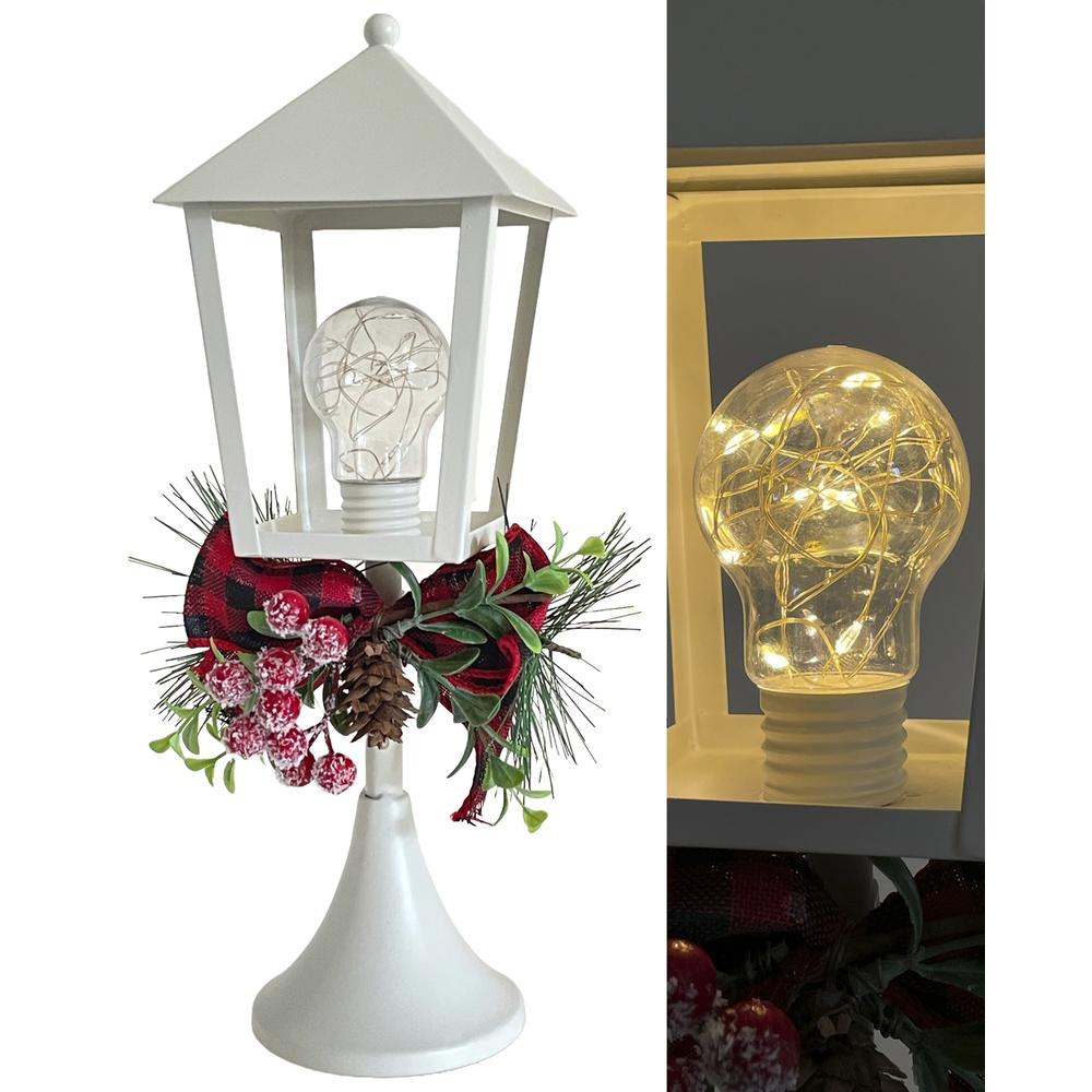Cat 61615 Lampada Polar Led Xmas 11*11*H.32,5Cm 2 Ass. - Assortito - Lanterne | Mikasa