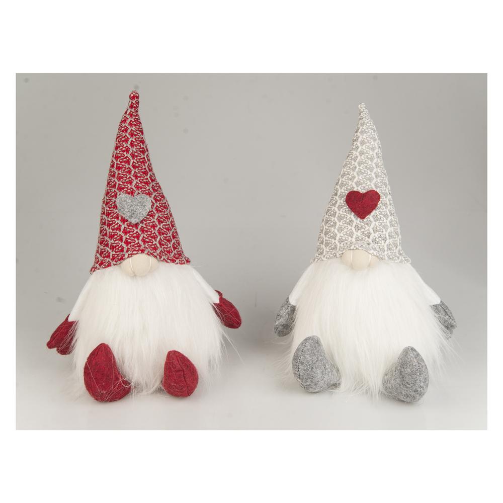 Che 57667 Deco Gnomo Baita Barba 35Cm 2 Ass.