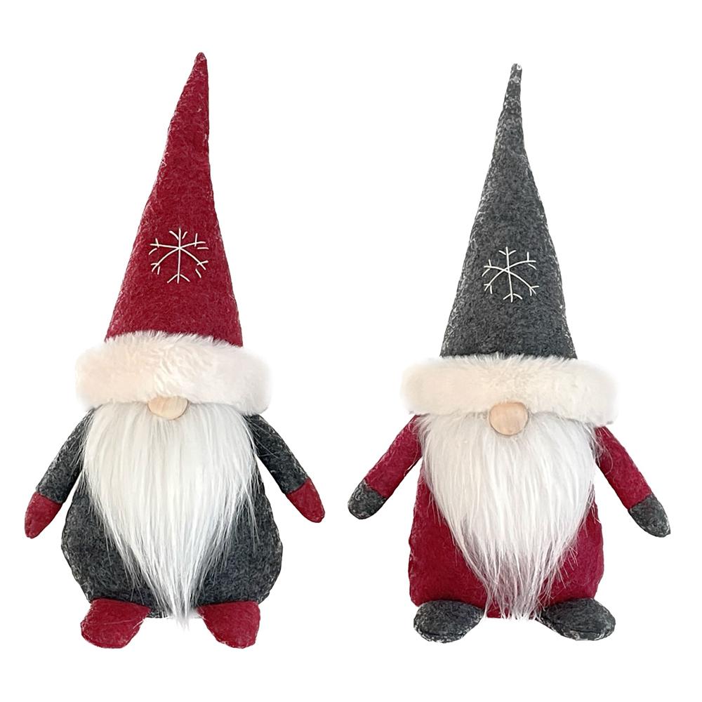 Che 58828 Gnomo Sitting Xmas S 20Cm 2 Ass.