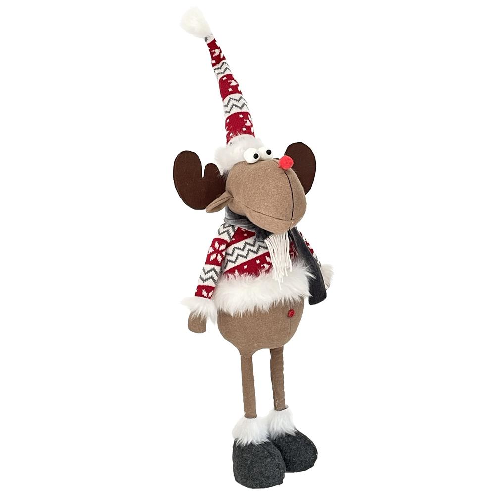 Che 58858 Renna Sciarpa Xmas Estensibile 75Cm