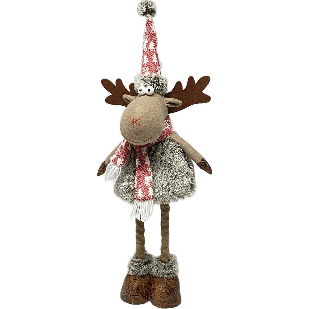 Che 60424 Renna North Estendibile Xmas H.70Cm - Marrone - Pupazzi | Mikasa