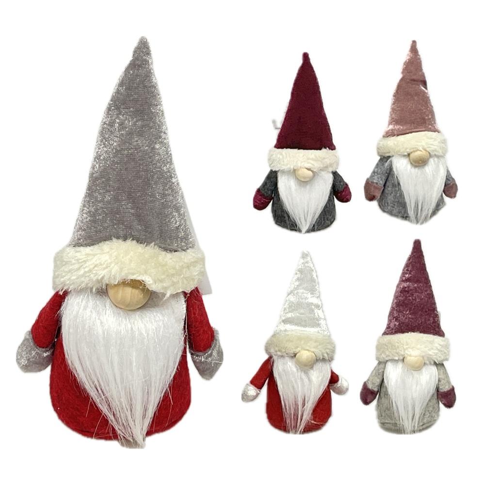 Che 60428 Gnomo Yule Xmas H.14Cm 4 Ass.