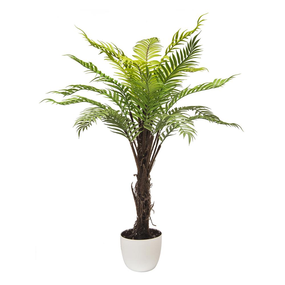 Chi 57985 Pianta Felce 19 Foglie 99*99*129Cm - Verde - Piante | Mikasa